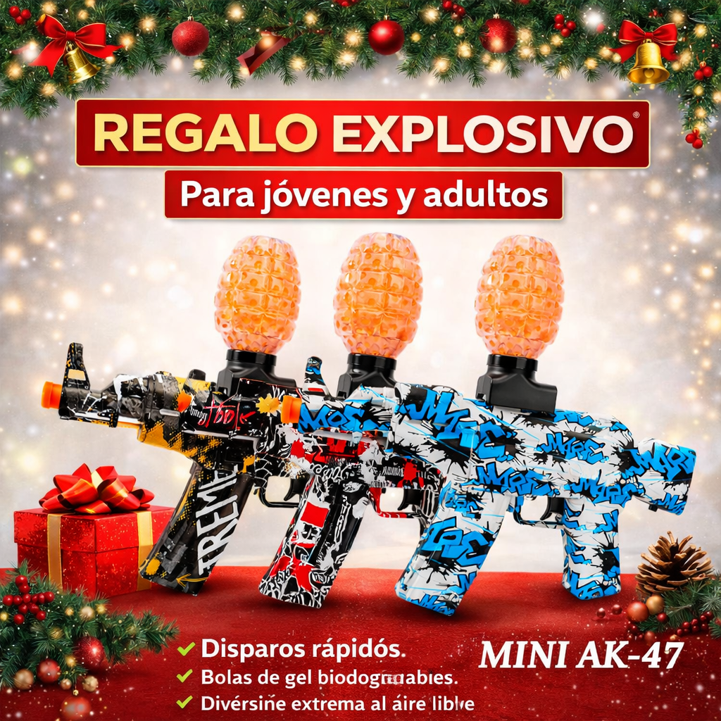 PISTOLA HIDROGEL (MINI AK47)