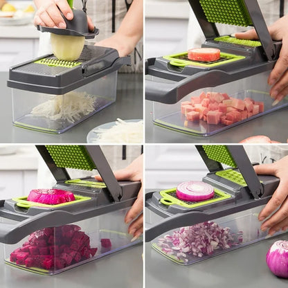 Cortador de verduras 8 en 1