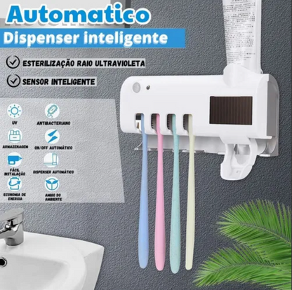 Porta Cepillos Con Dispensador