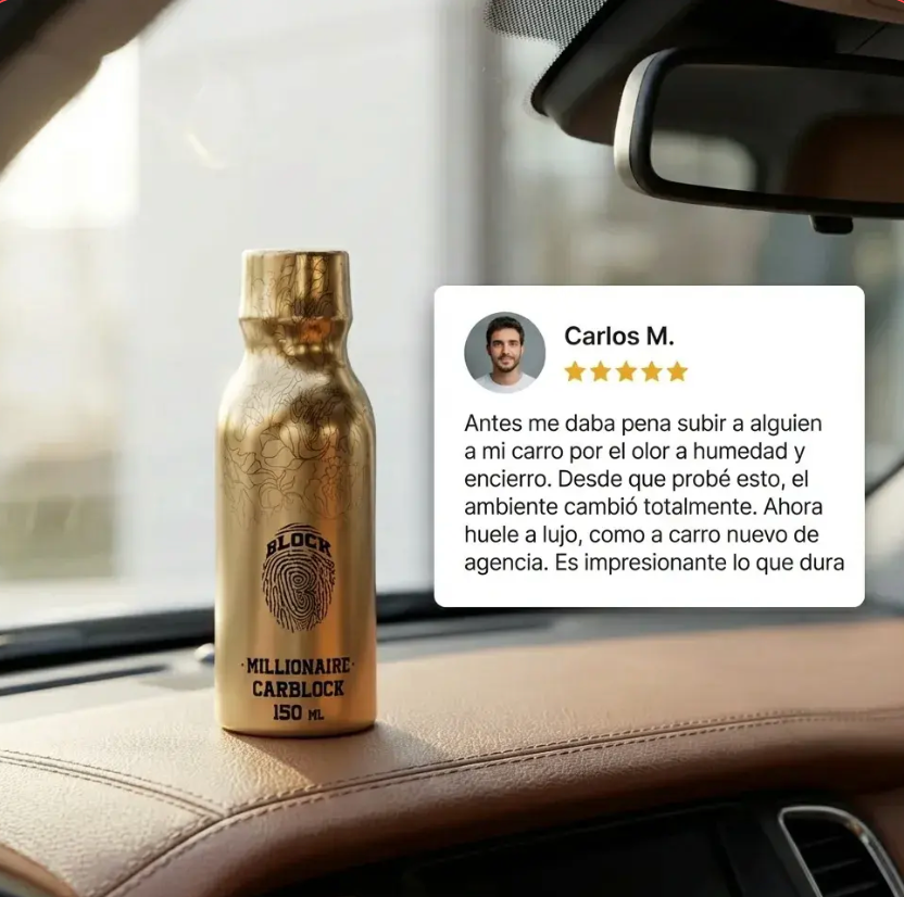 Carblock aroma a millonario