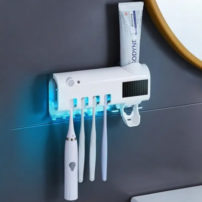 Porta Cepillos Con Dispensador