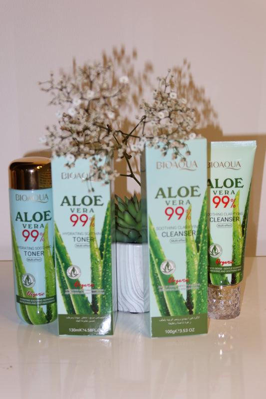 Combo Aloe Vera 99% Hidratación Total