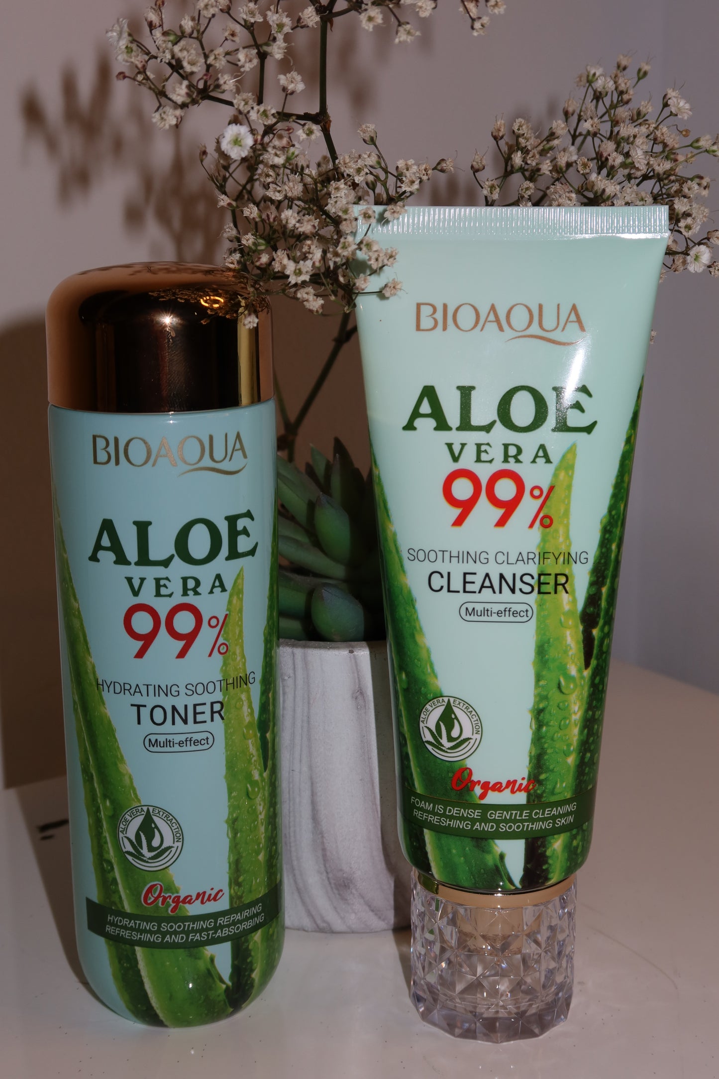 Combo Aloe Vera 99% Hidratación Total