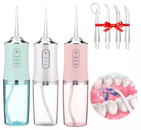 Irrigador Oral Recargable Sarro 3 Boquilas