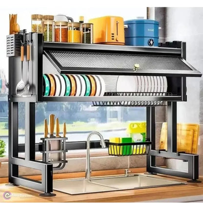 Escurridor De Platos Con Almacenamiento
